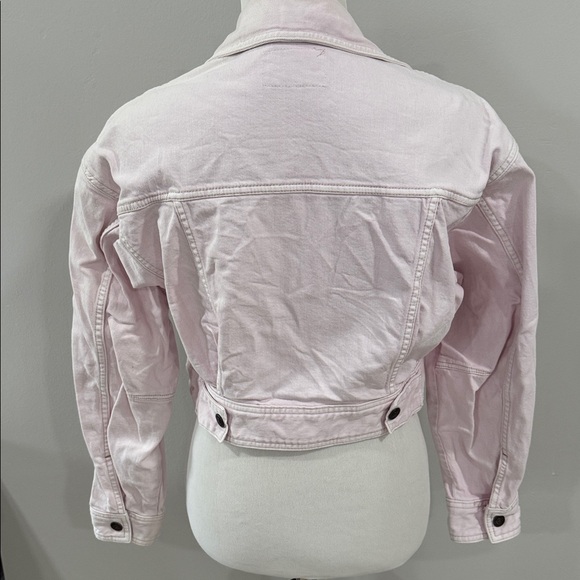 We The Free Light Pink sorbet Star Crossed Jean Jacket - Picture 5 of 6
